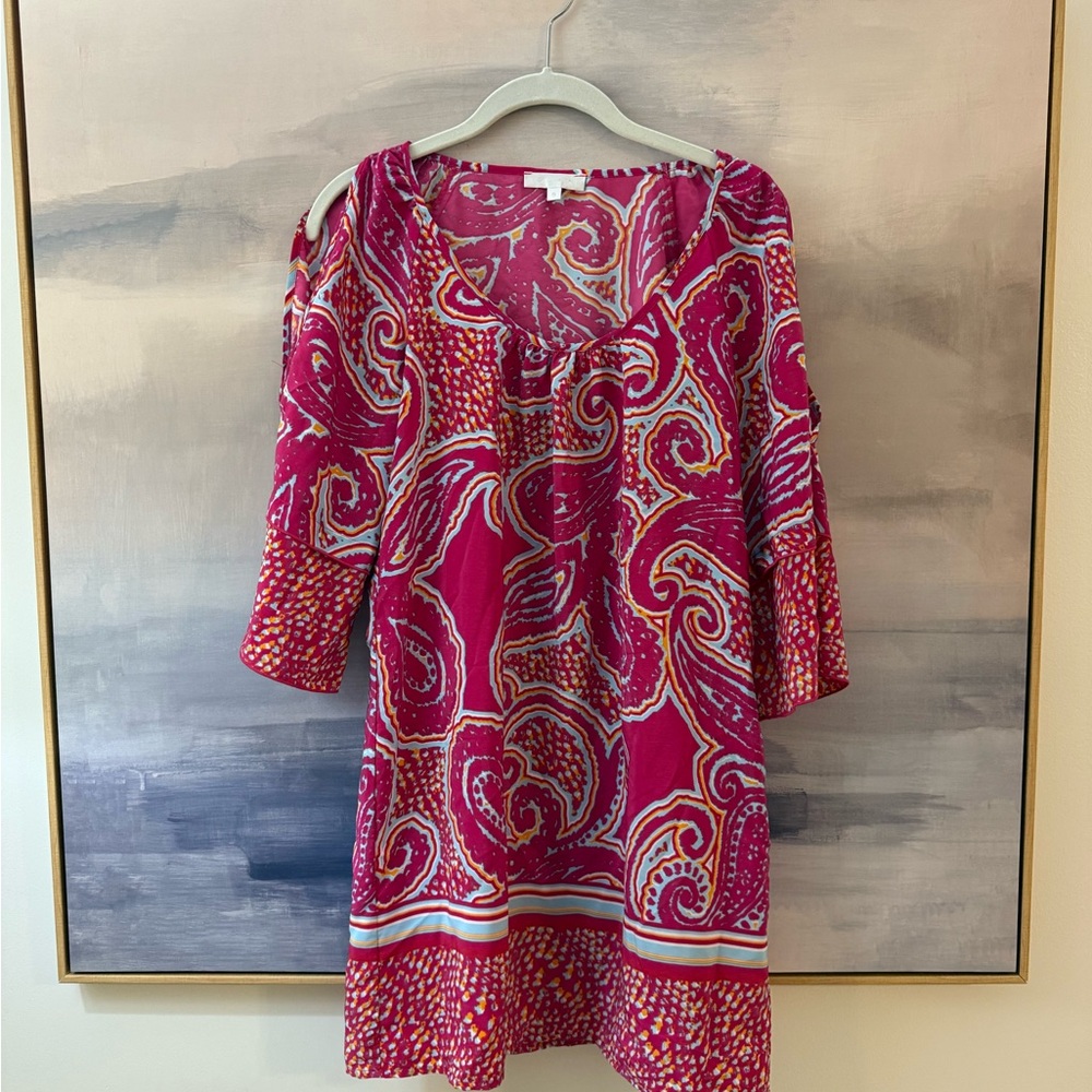 Paisley Pink Dress or Swim Coverup